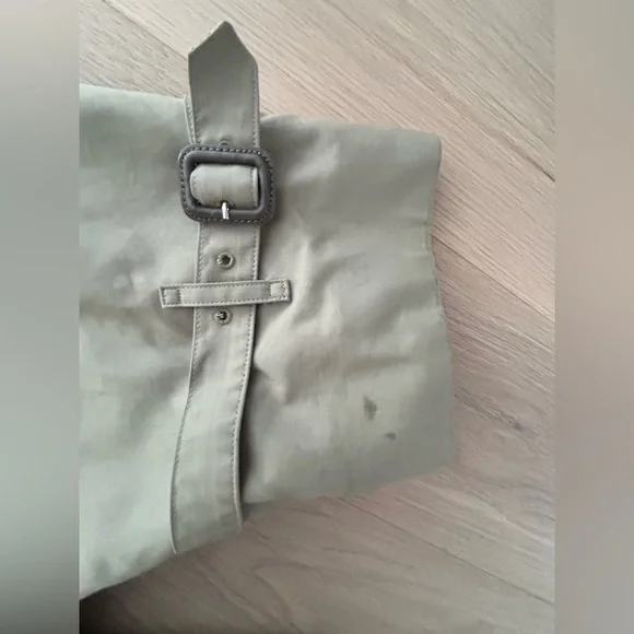 Vintage Burberry Classic House Check Lined Trench Coat with Extra Wool Liner 56R - Picture 11 of 13